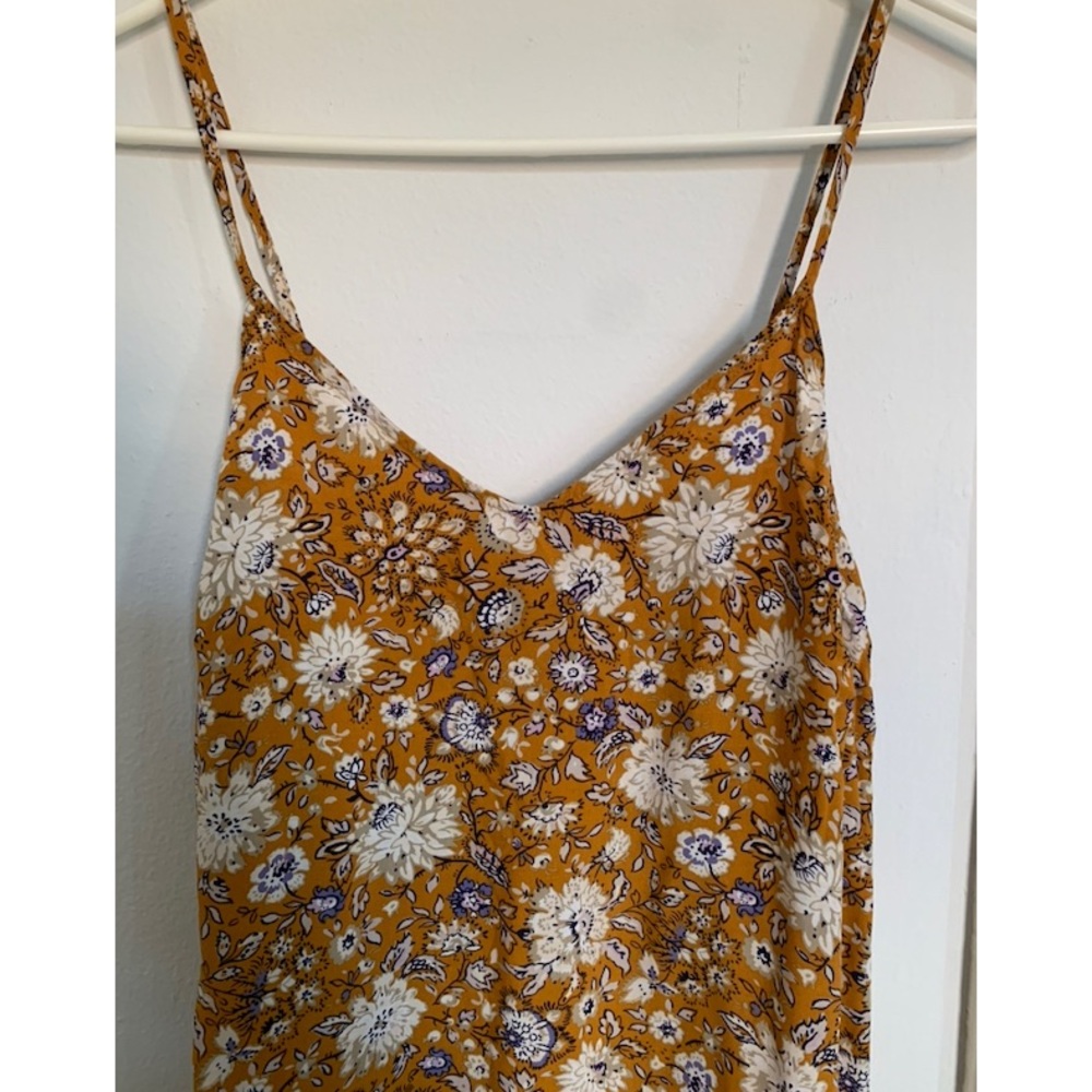 Old Navy Floral Midi Cami Dress
